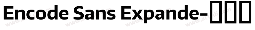 Encode Sans Expande字体转换